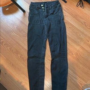 Black Wash Charlotte Russe Jeans